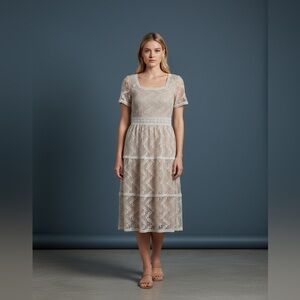 bohme | Dresses | Bohme Blue Denim Midi Dress | Poshmark
